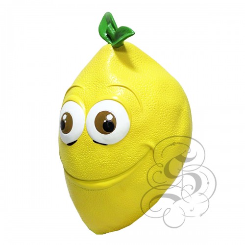 Latex Lemon Fruit Mask